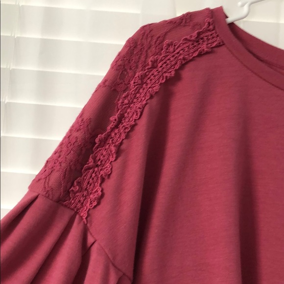 Cropped pink sweater - Picture 3 of 5